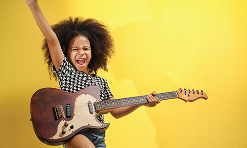 гитара и дети