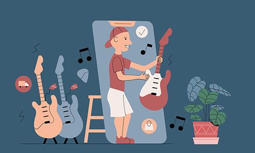 Онлайн-уроки гітари для всіх бажаючих!